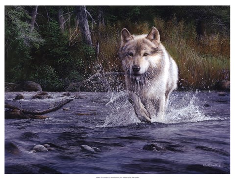 Framed Crossing Print