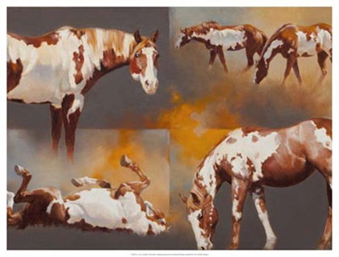 Framed Coats of Paint Print