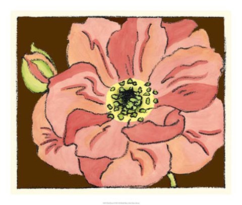 Framed Petal Poetry II Print