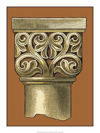 Framed Graphic Capital I Print