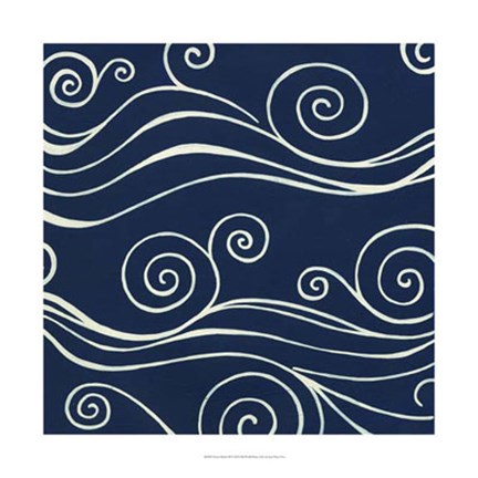 Framed Ocean Motifs III Print