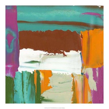 Framed Neon City IV Print