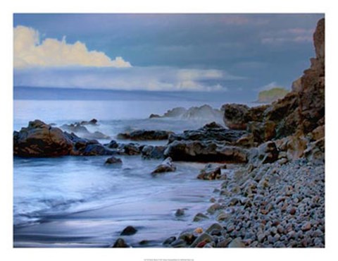 Framed Rocky Beach Print