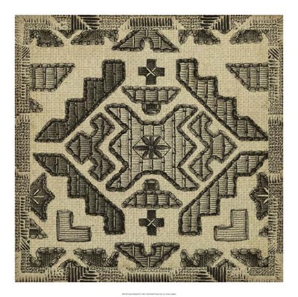 Framed Kuba Detail III Print