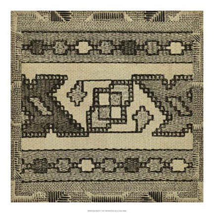 Framed Kuba Detail IV Print