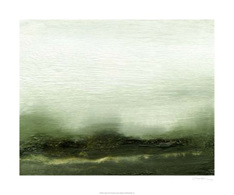 Framed Verdant III Print