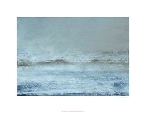 Framed Horizon Line I Print