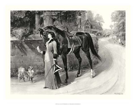 Framed Love Letter Print