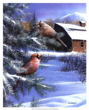 Framed Winter Day Print