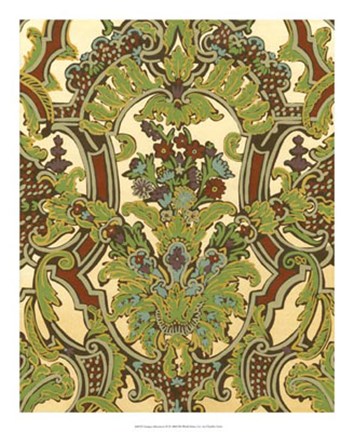 Framed Antique Adornment III Print