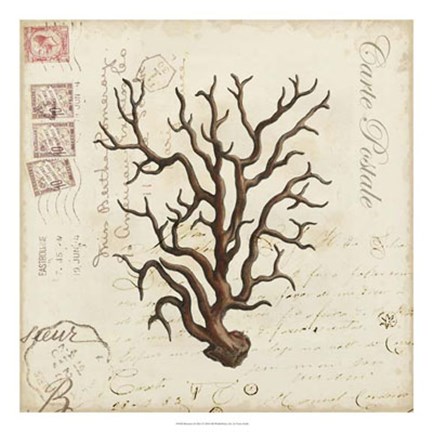 Framed Romance du Mer I Print