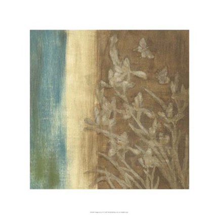 Framed Antique Ivory IV Print