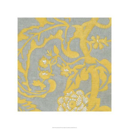 Framed Buttercup Botanical II Print