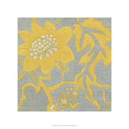 Framed Buttercup Botanical IV Print