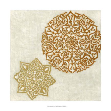 Framed Mandarin Star I Print