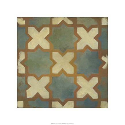 Framed Rustic Symmetry II Print