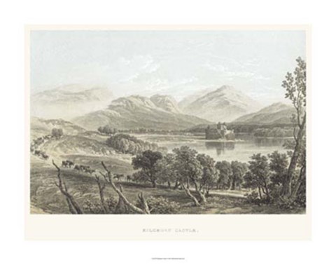 Framed Kilchurn Castle Print