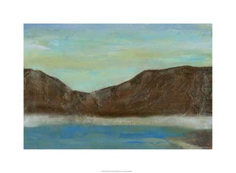 Framed Pacific Rim I Print