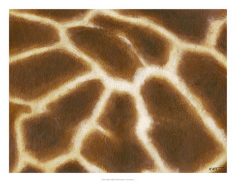 Framed Giraffe I Print