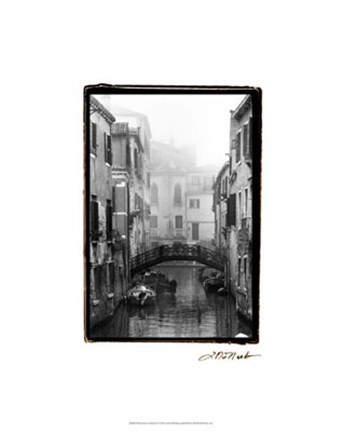 Framed Waterways of Venice II Print