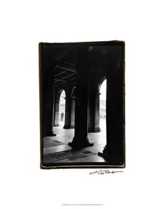 Framed Archways of Venice III Print