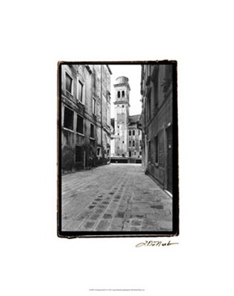 Framed Venetian Stroll VI Print