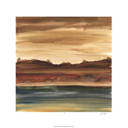 Framed Vista Abstract IV Print