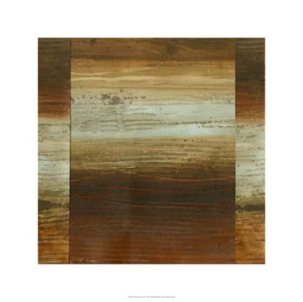 Framed Distant Horizon I Print