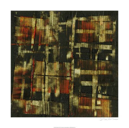 Framed Windows III Print