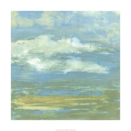 Framed Cloud Striations II Print