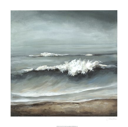 Framed Sea Foam Print