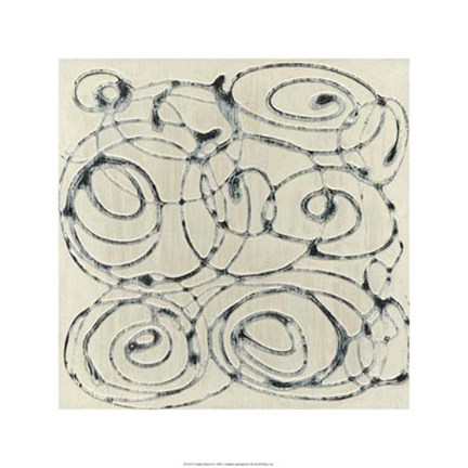 Framed Modern Relief II Print