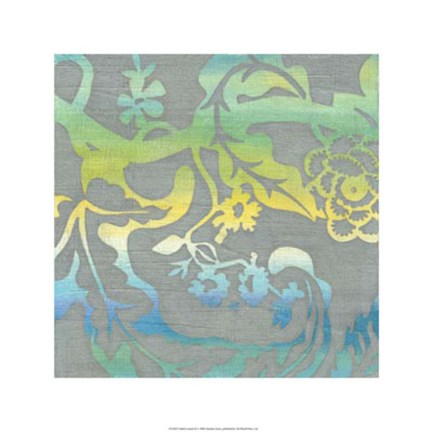 Framed Ombre Garden II Print