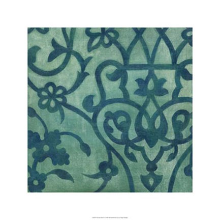 Framed Persian Motif IV Print