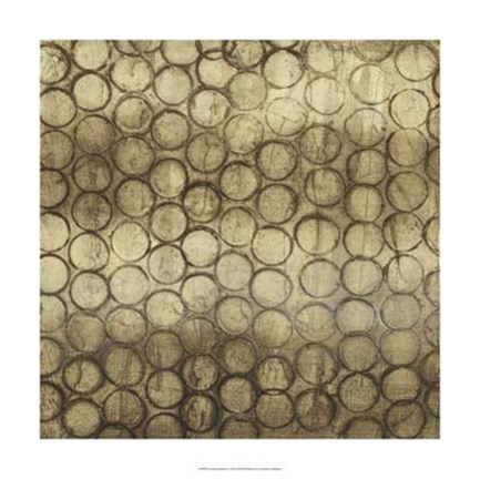 Framed Circular Imprint II Print