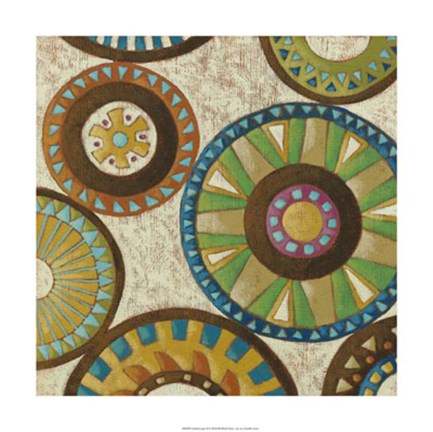 Framed Kaleidoscopic II Print