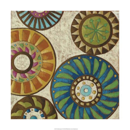 Framed Kaleidoscopic IV Print