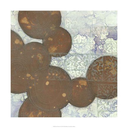 Framed Fractal Abstraction I Print