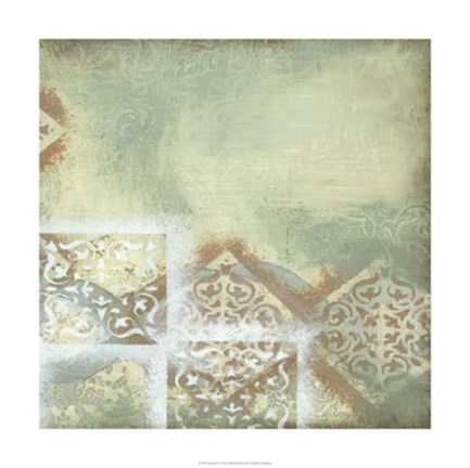 Framed Weathered I Print