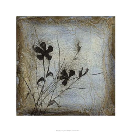 Framed Silhouette Memory II Print