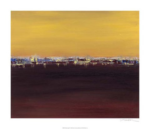 Framed Harbor Light II Print