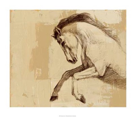 Framed Majestic Horse II Print