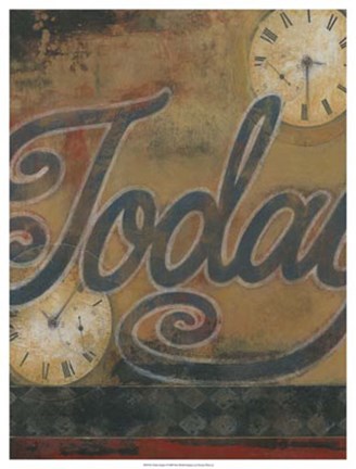 Framed Today Inspires Print