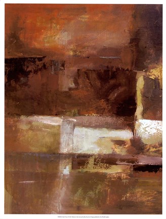 Framed Earth Tones I Print