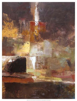 Framed Earth Tones II Print