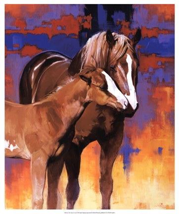 Framed Color of Love Print