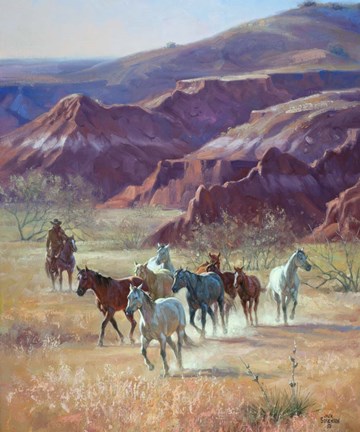 Framed River Breaks Bunch Print