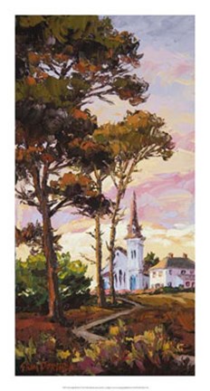 Framed Evening Blush Print