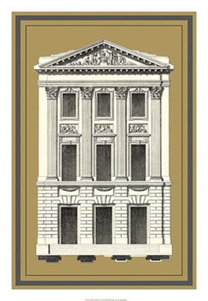 Framed Grand Facade III Print
