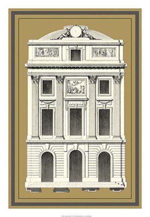 Framed Grand Facade IV Print